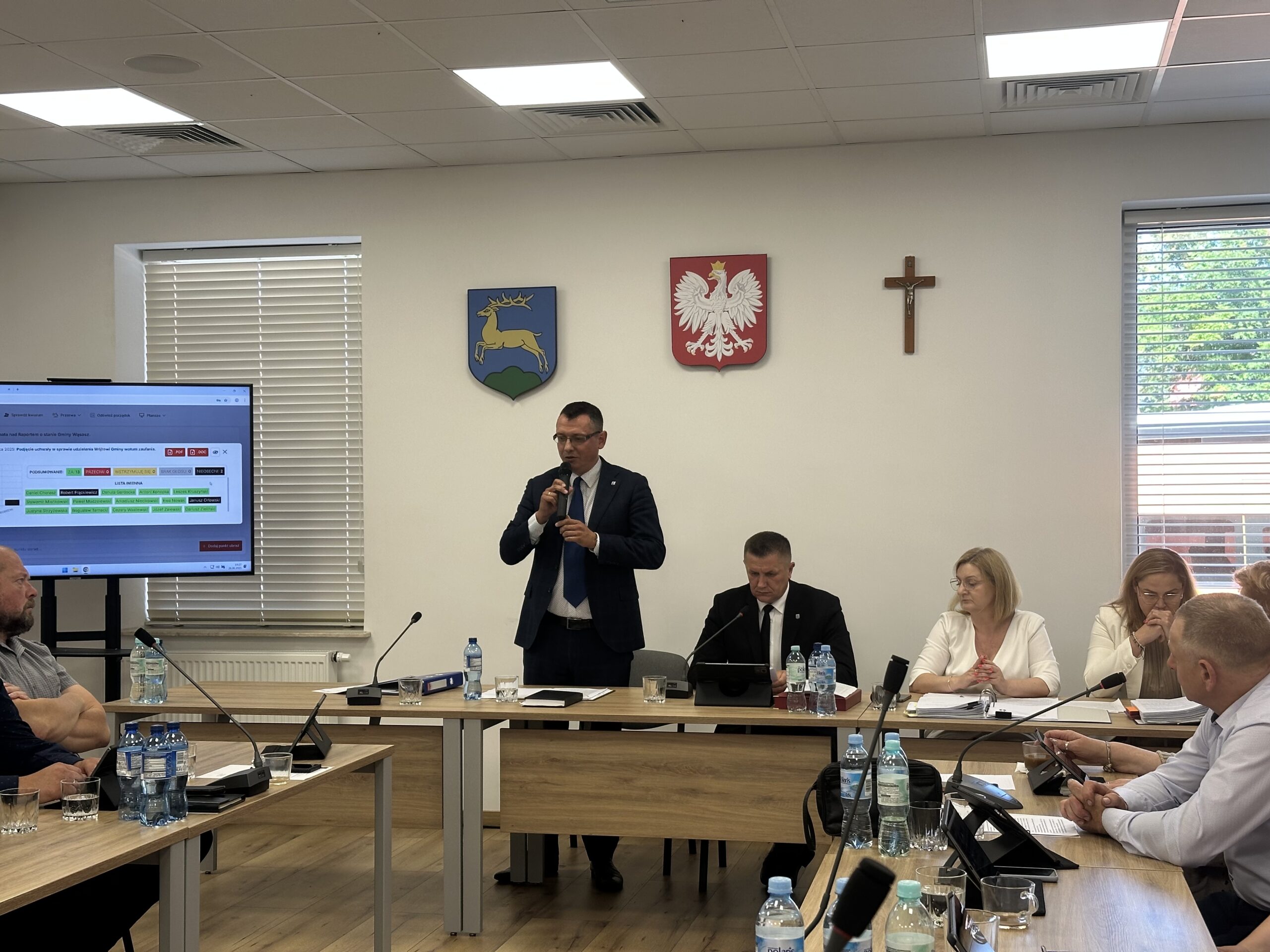 X Sesja Rady Gminy Wąsosz – jednogłośne wotum zaufania i absolutorium dla Wójta