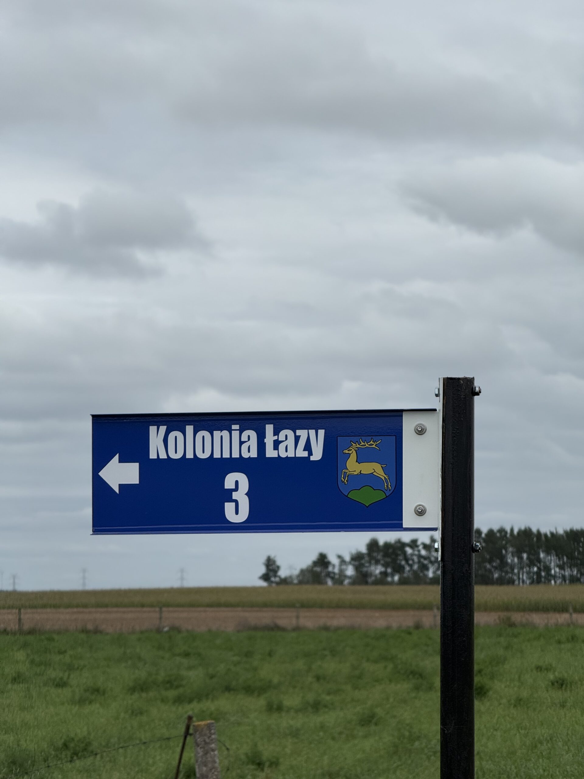 Kolejne tabliczki adresowe na koloniach