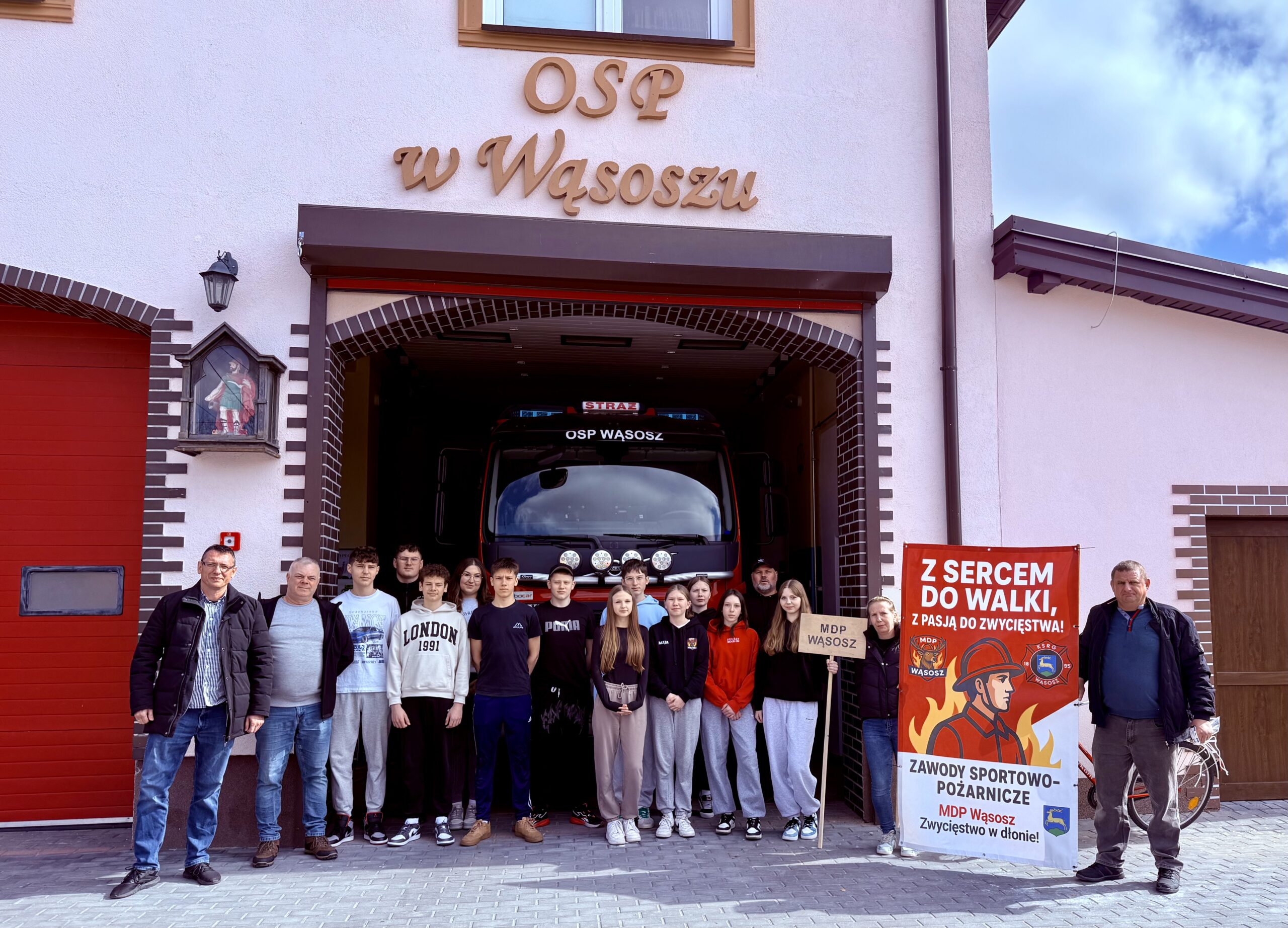 MDP Wąsosz w drodze na zawody ogólnopolskie