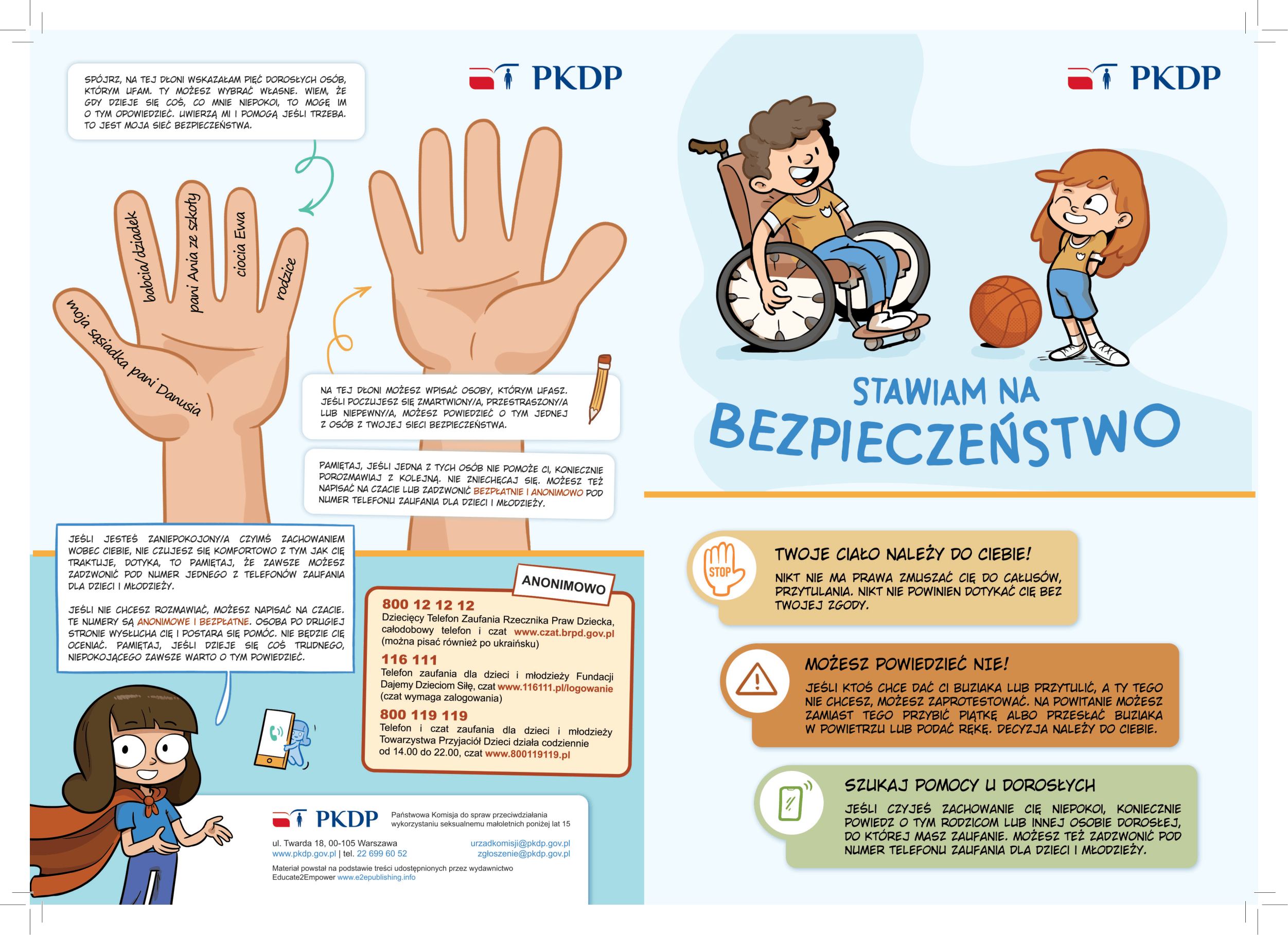 Bezpieczne wakacje dzieci i młodzieży – materiały edukacyjne Państwowej Komisji
